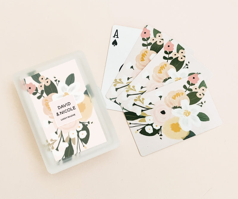Boho Floral Playing Cards - 12 Pack